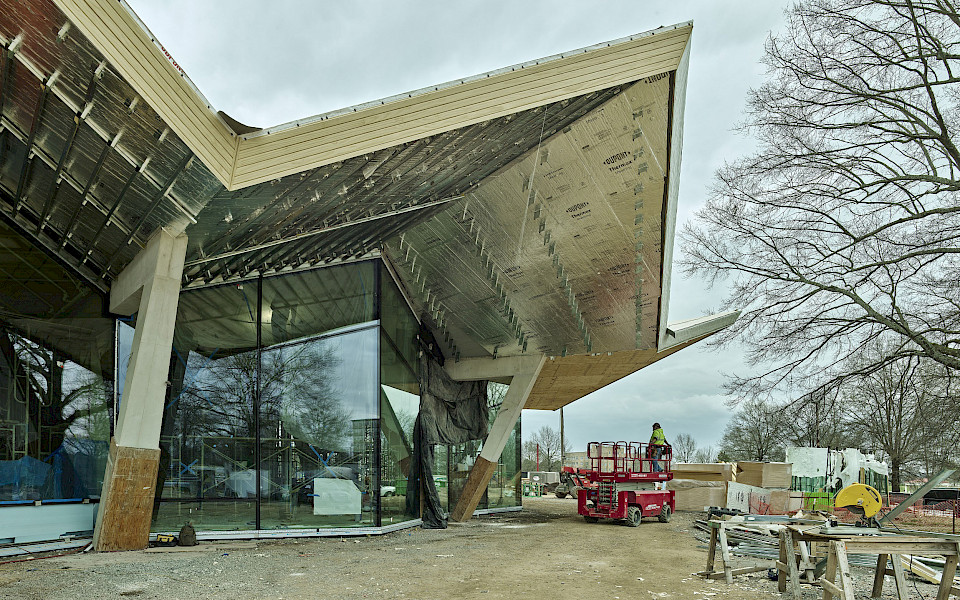 Studio Gang’s award-winning designed Arkansas Museum of Fine Arts will open to the public in the Fall of 2022